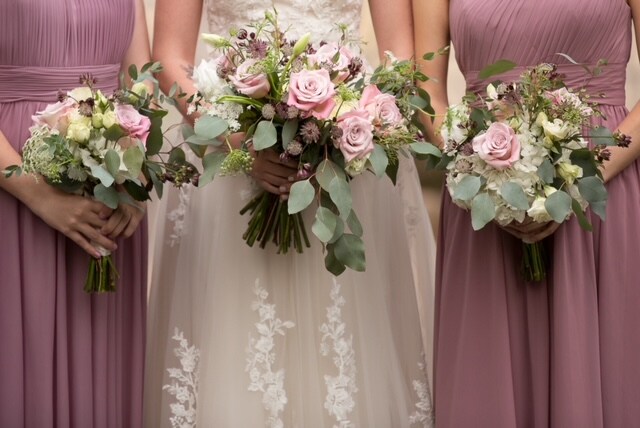 Bridesmaid Bouquets (Blush)